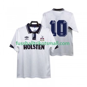 Fußballtrikots Tottenham Hotspur 10 1991 1993 Retro Kurzarm Heimtrikotsatz kaufen